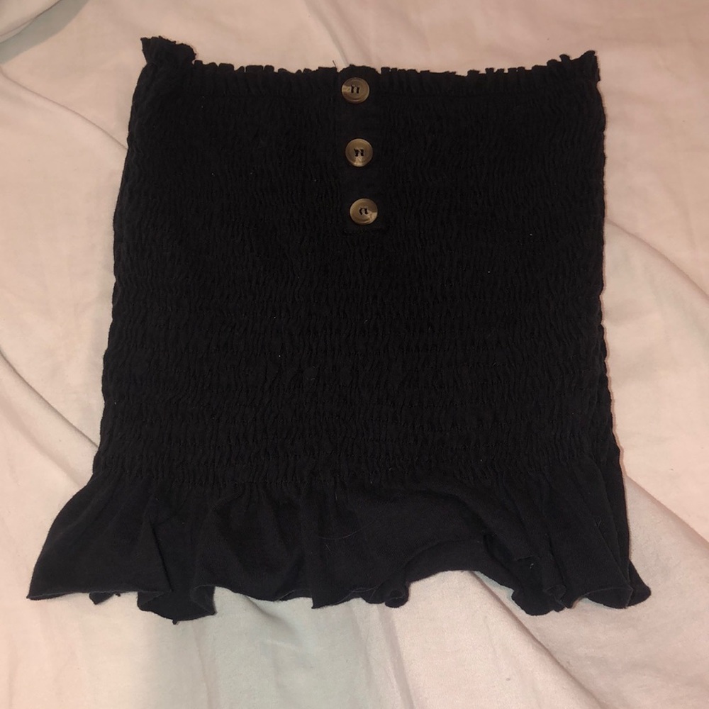 Black Crop Top